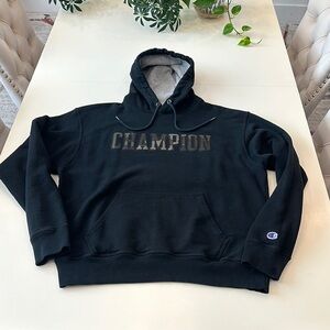 Champion Black Hoodie